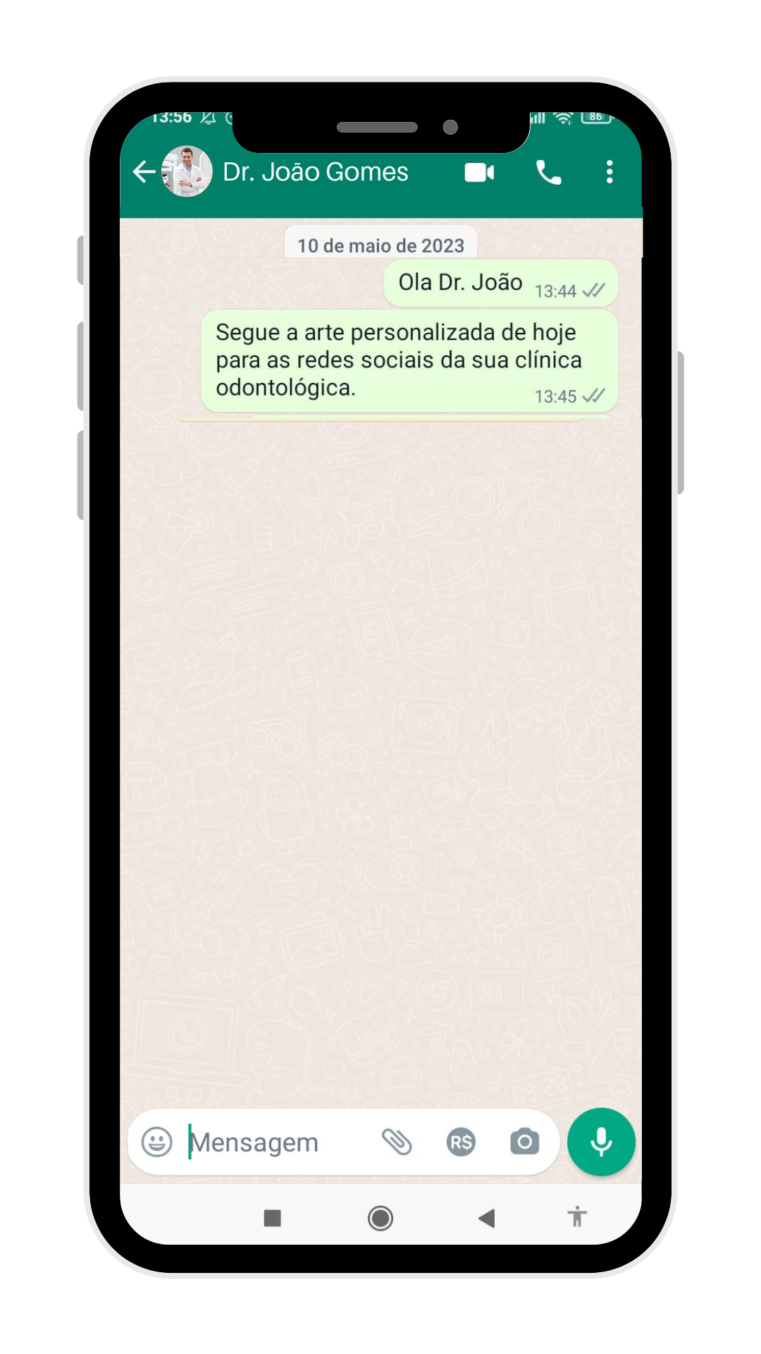 Demonstração WhatsApp 1