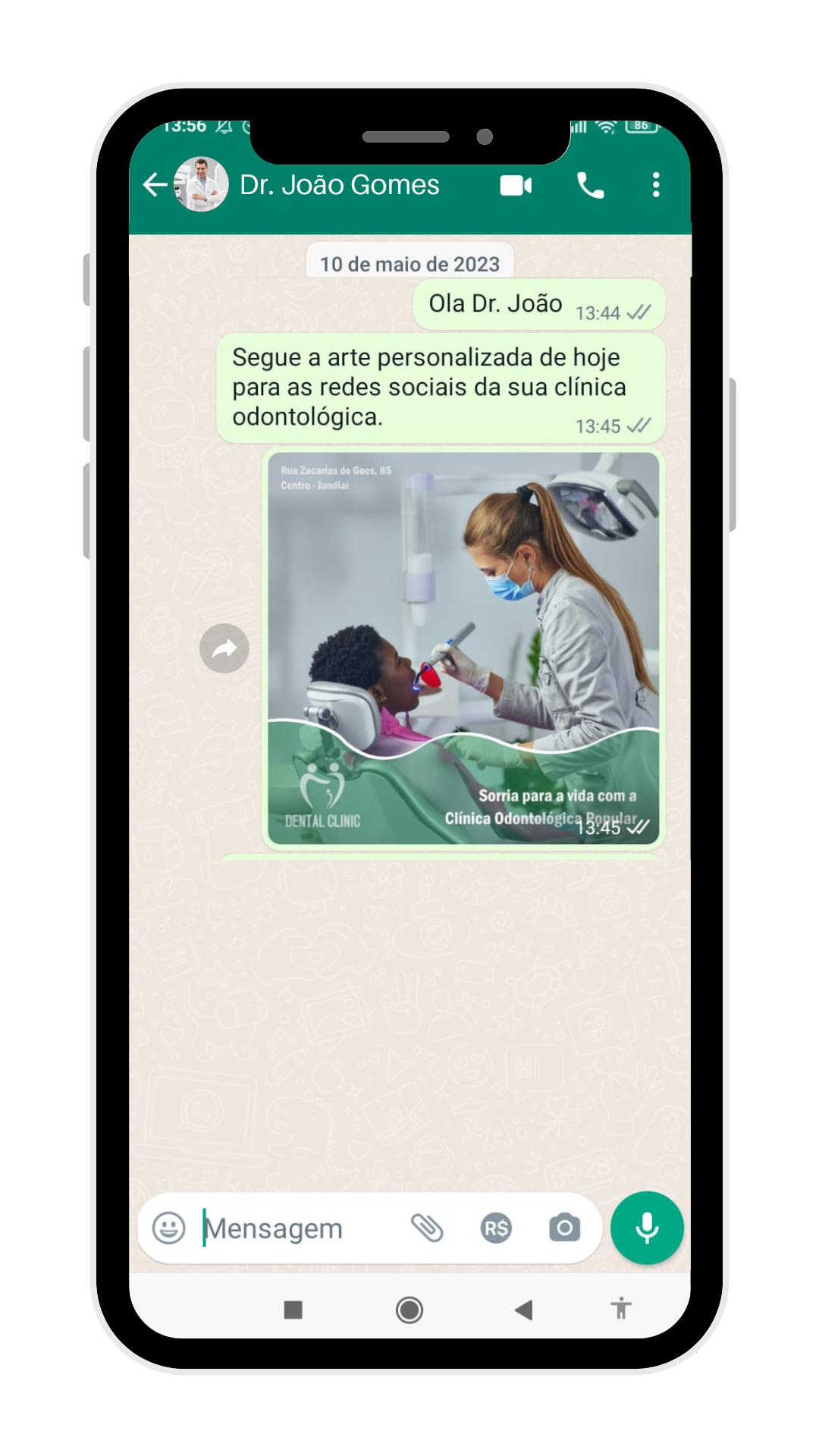 Demonstração WhatsApp 2